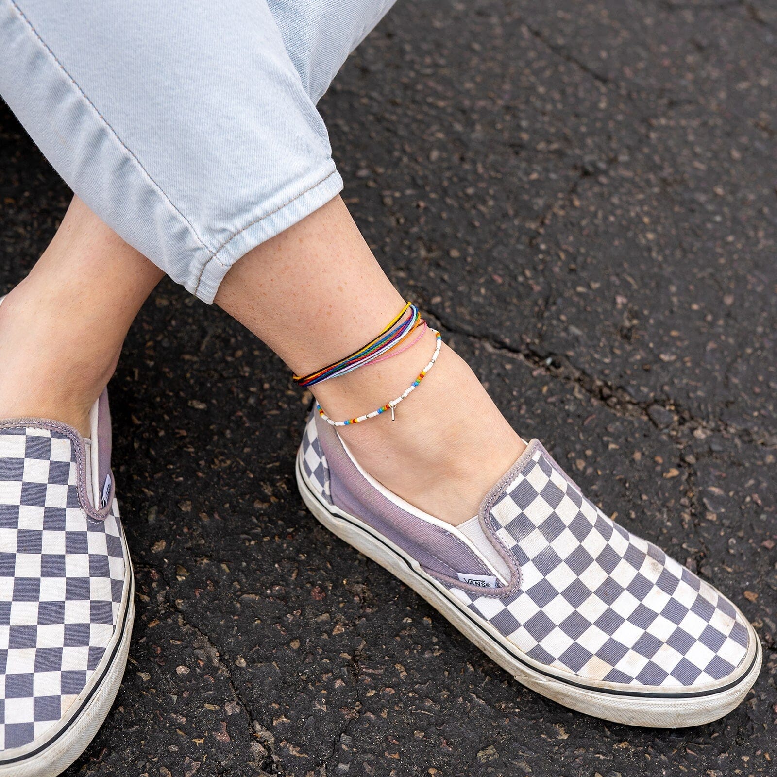 Progress Pride Anklet