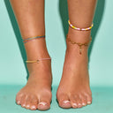 Canary String Anklet
