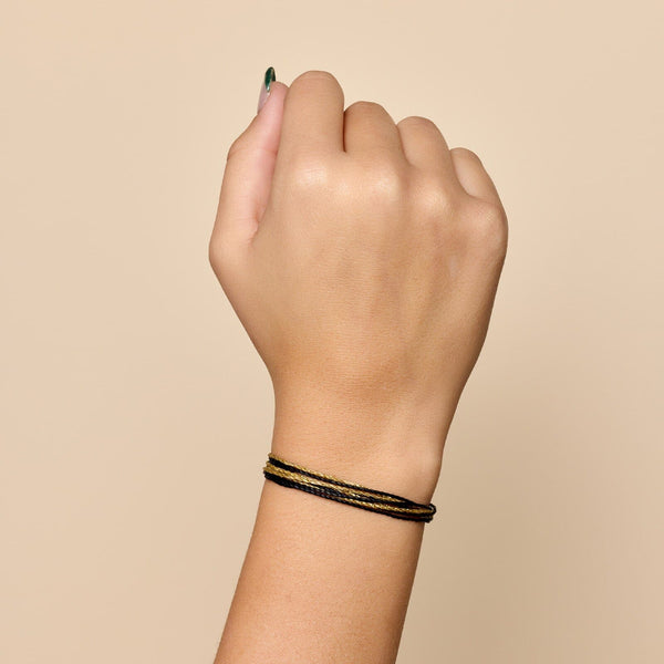 Black & Gold Bracelet