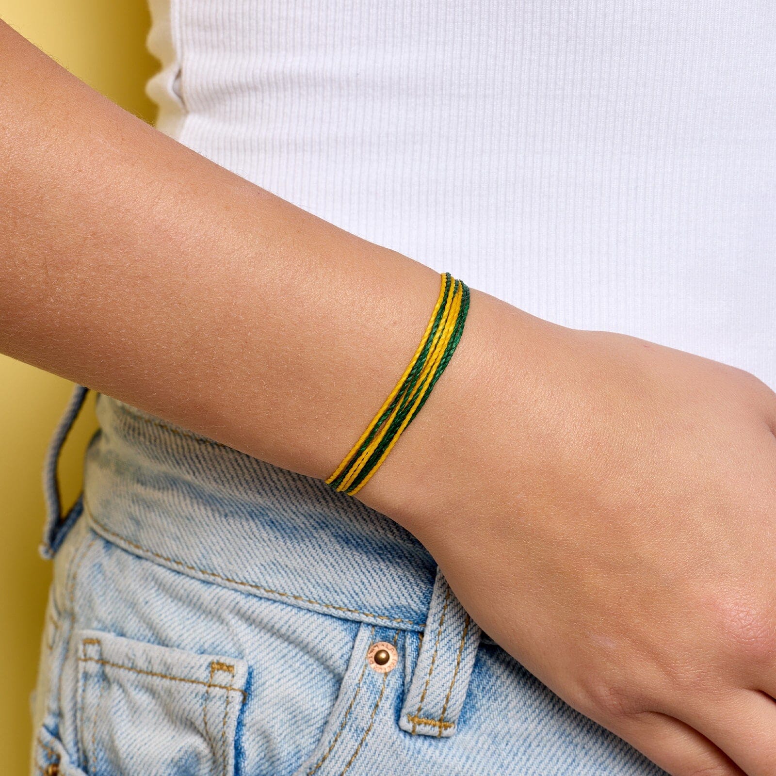 Green & Yellow Bracelet