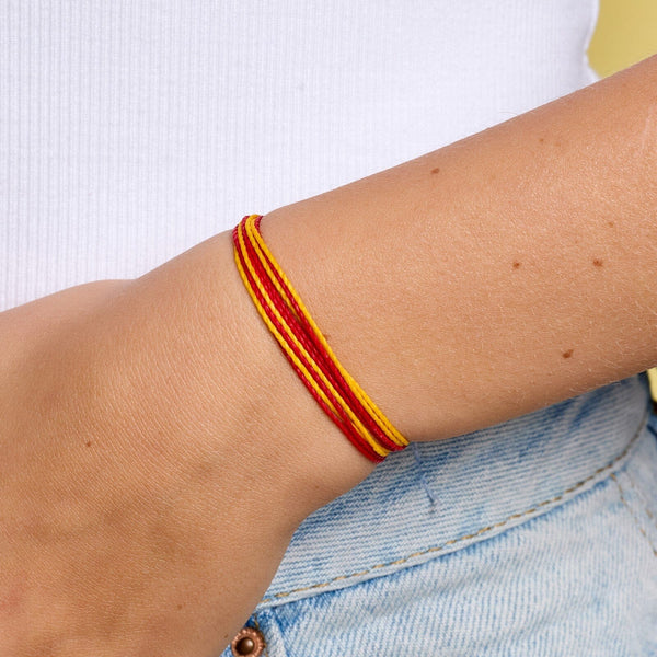 Red & Yellow Bracelet