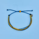 Light Blue & Yellow Bracelet