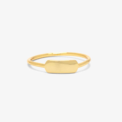 Engravable Bar Ring