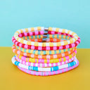 Vacation Vibes Stretch Bracelet Set of 8
