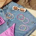Vacation Vibes Stretch Bracelet Set of 8
