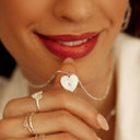 Sunburst Heart Necklace