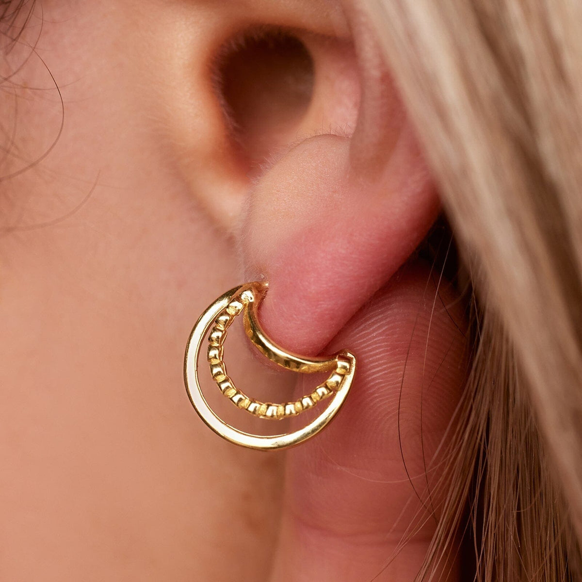 Triple Hoop Earrings