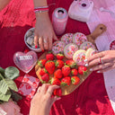 Stone & Enamel Heart Ring
