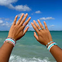 Undertow Enamel Bead Charm Bracelet