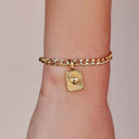 Harper Textured Heart Charm