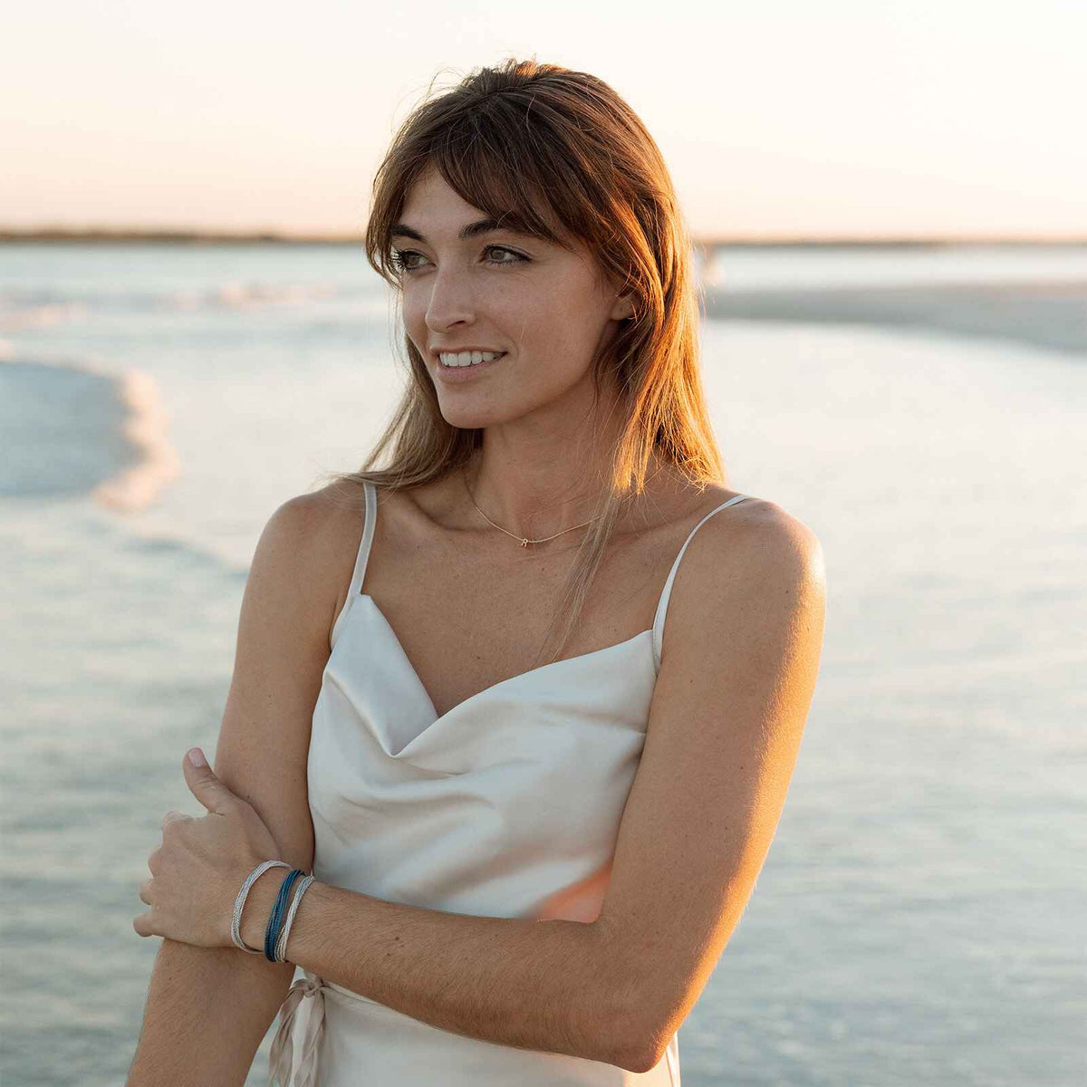 Snake Chain Alphabet Necklace