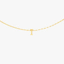 Snake Chain Alphabet Necklace