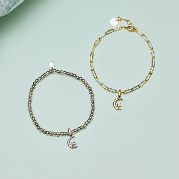 Harper Star and Moon Charm