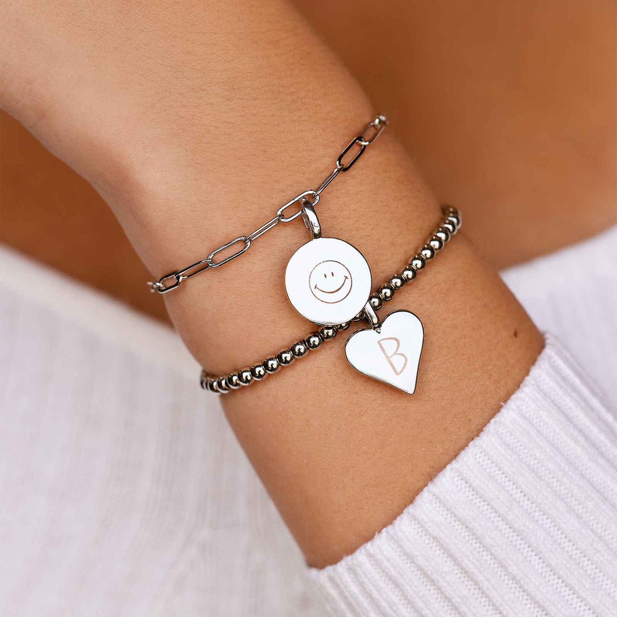 Engravable Heart Harper Charm