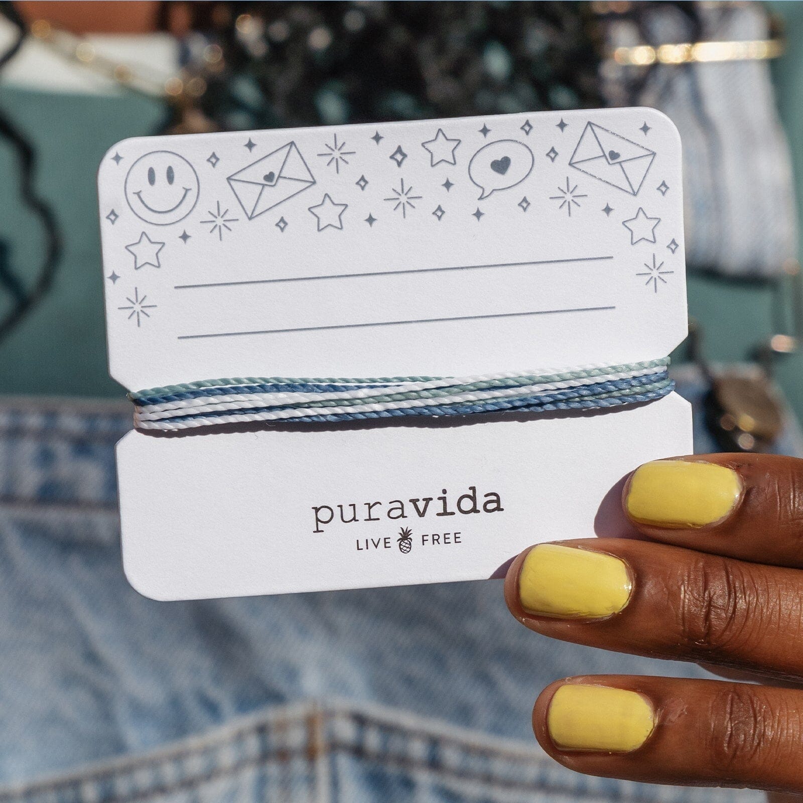 Write Your Own Bracelet Card