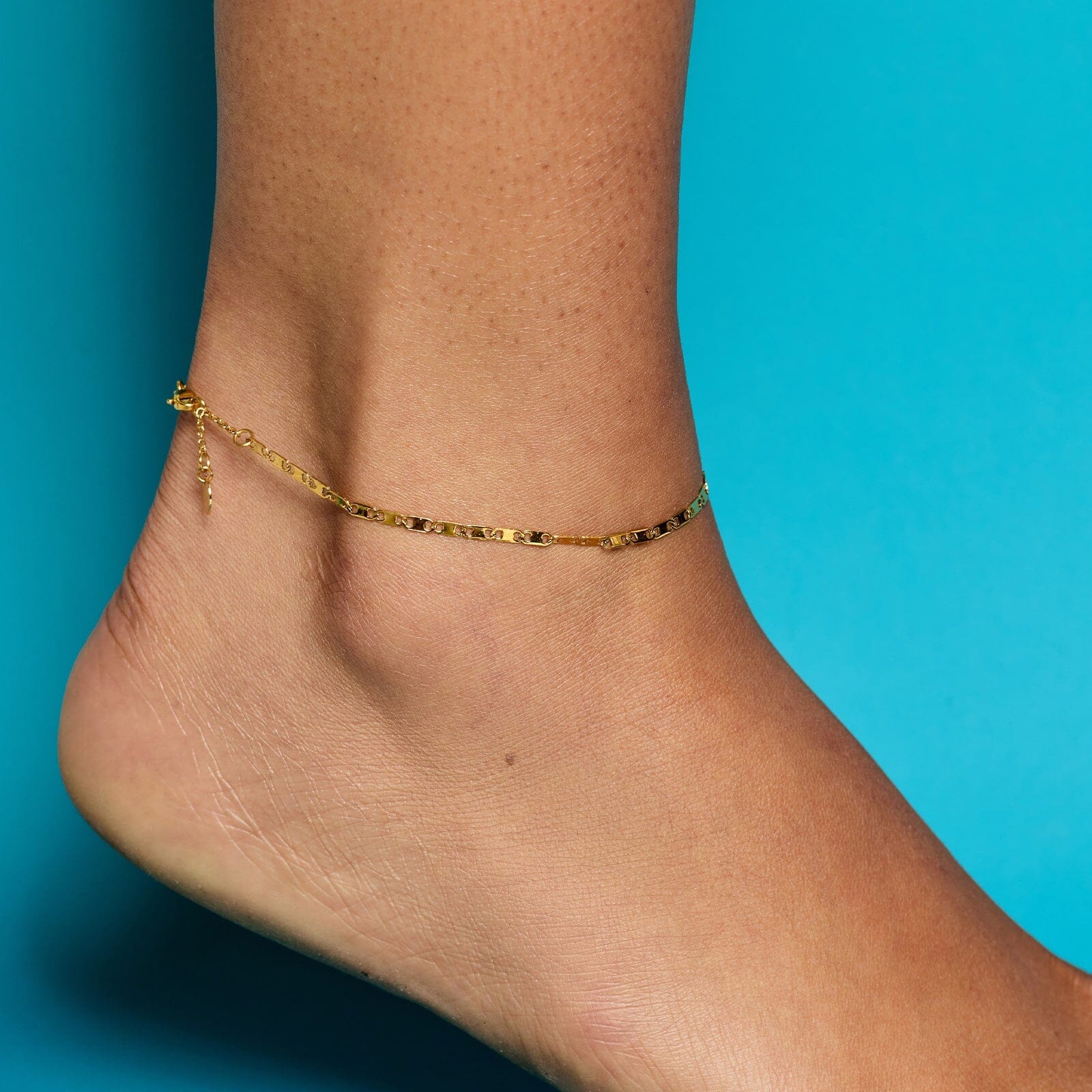 Surfrider Mirror Chain Anklet