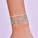 Seafoam Dream Stretch Bracelet Set of 3