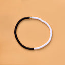 Black & White Seascape Stretch Anklet