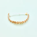 Neutral Woven Chevron Bracelet