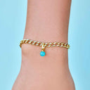 Harper Chalcedony Bead Charm