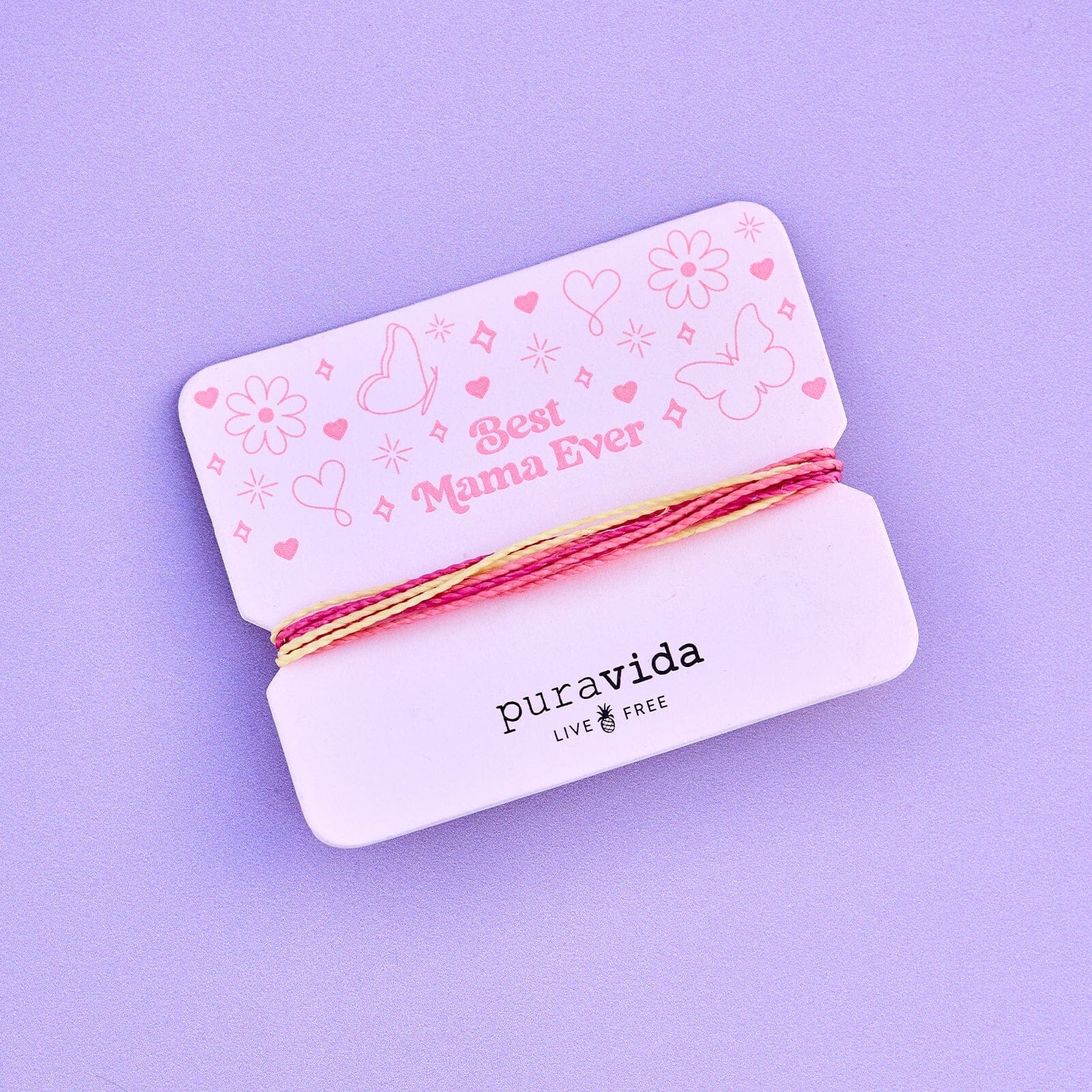 Best Mama Ever Bracelet Card