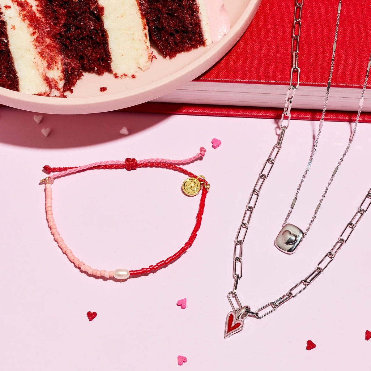 Harper Abstract Heart Charm