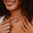 Harper Abstract Heart Charm