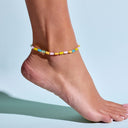 Neon Lights Stretch Anklet