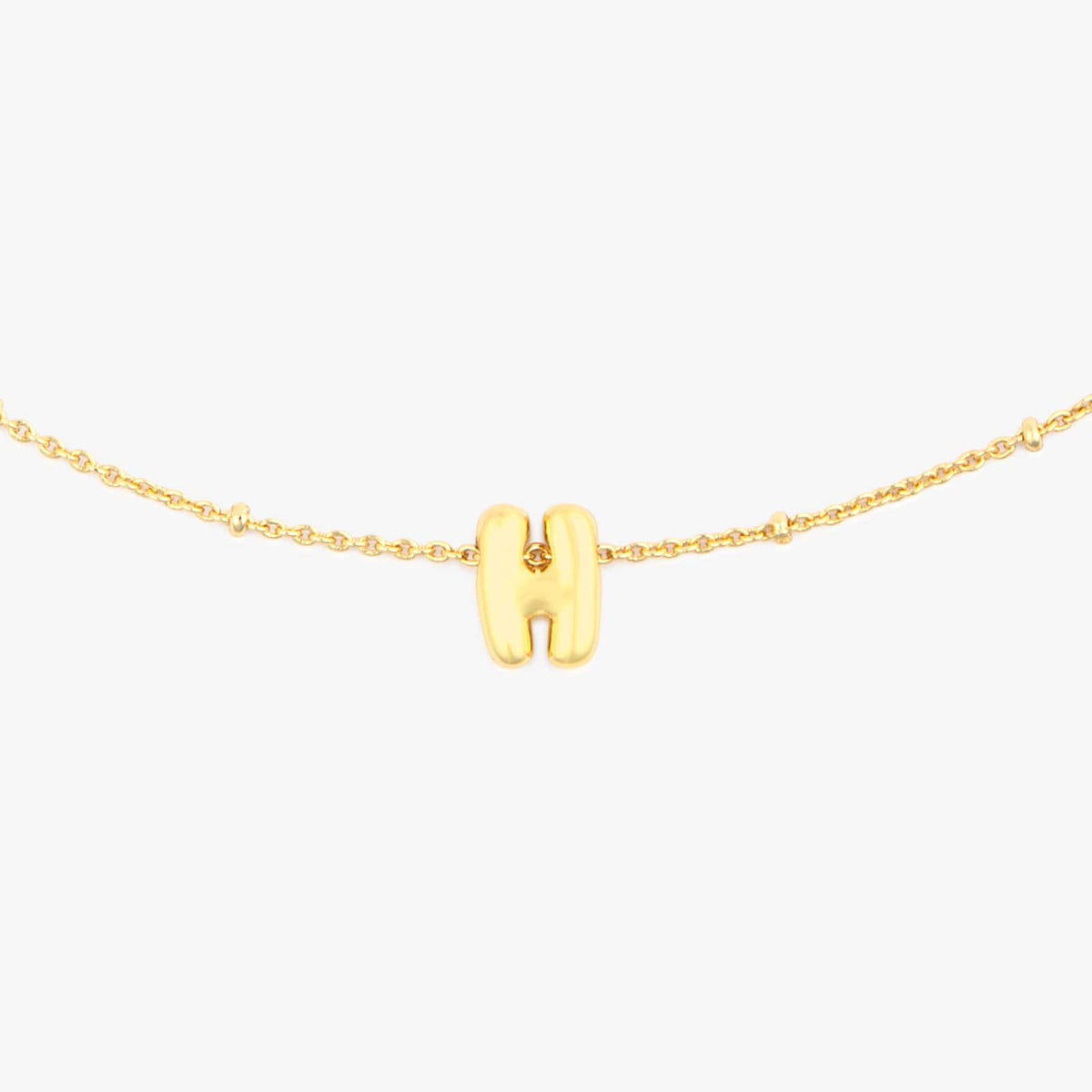 Alphabet Satellite Chain Choker