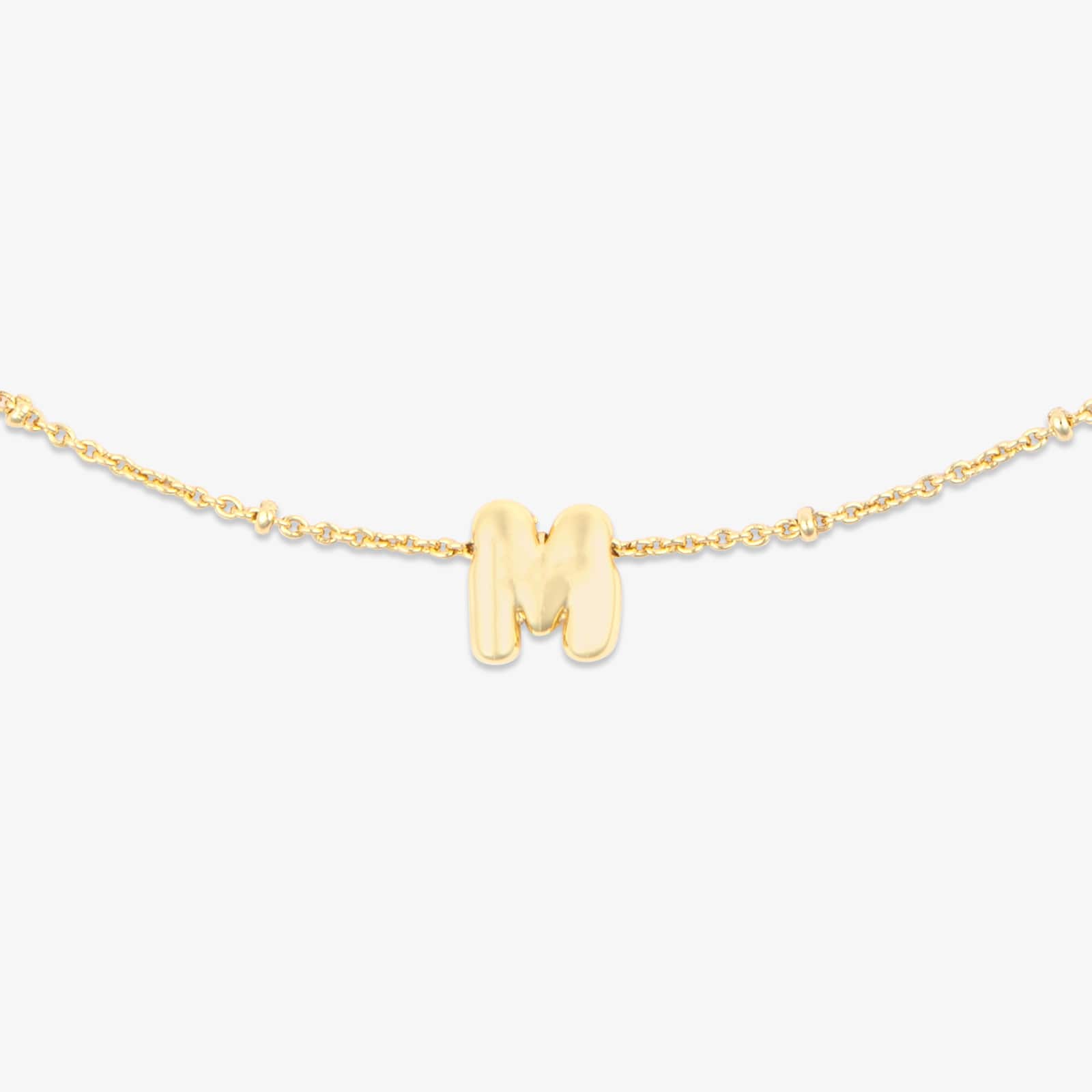 Alphabet Satellite Chain Choker