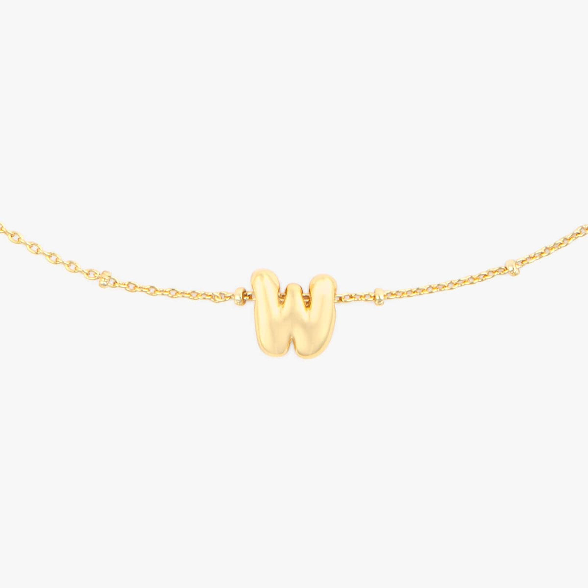Alphabet Satellite Chain Choker
