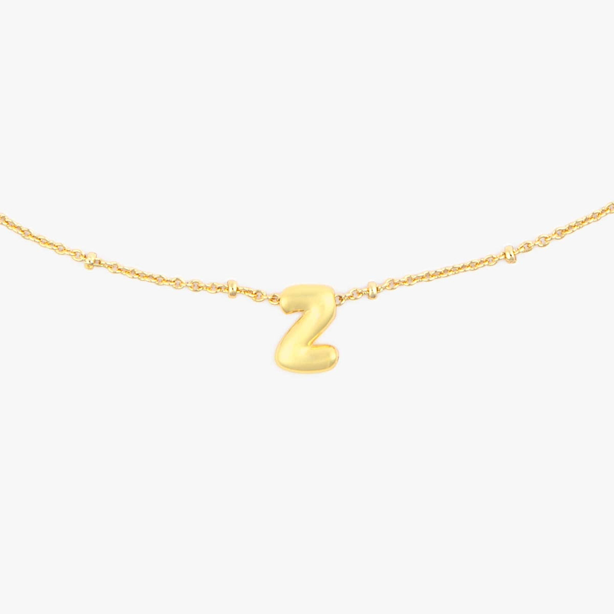 Alphabet Satellite Chain Choker
