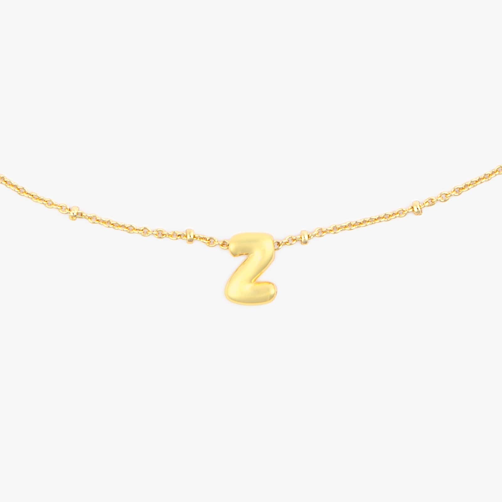 Alphabet Satellite Chain Choker