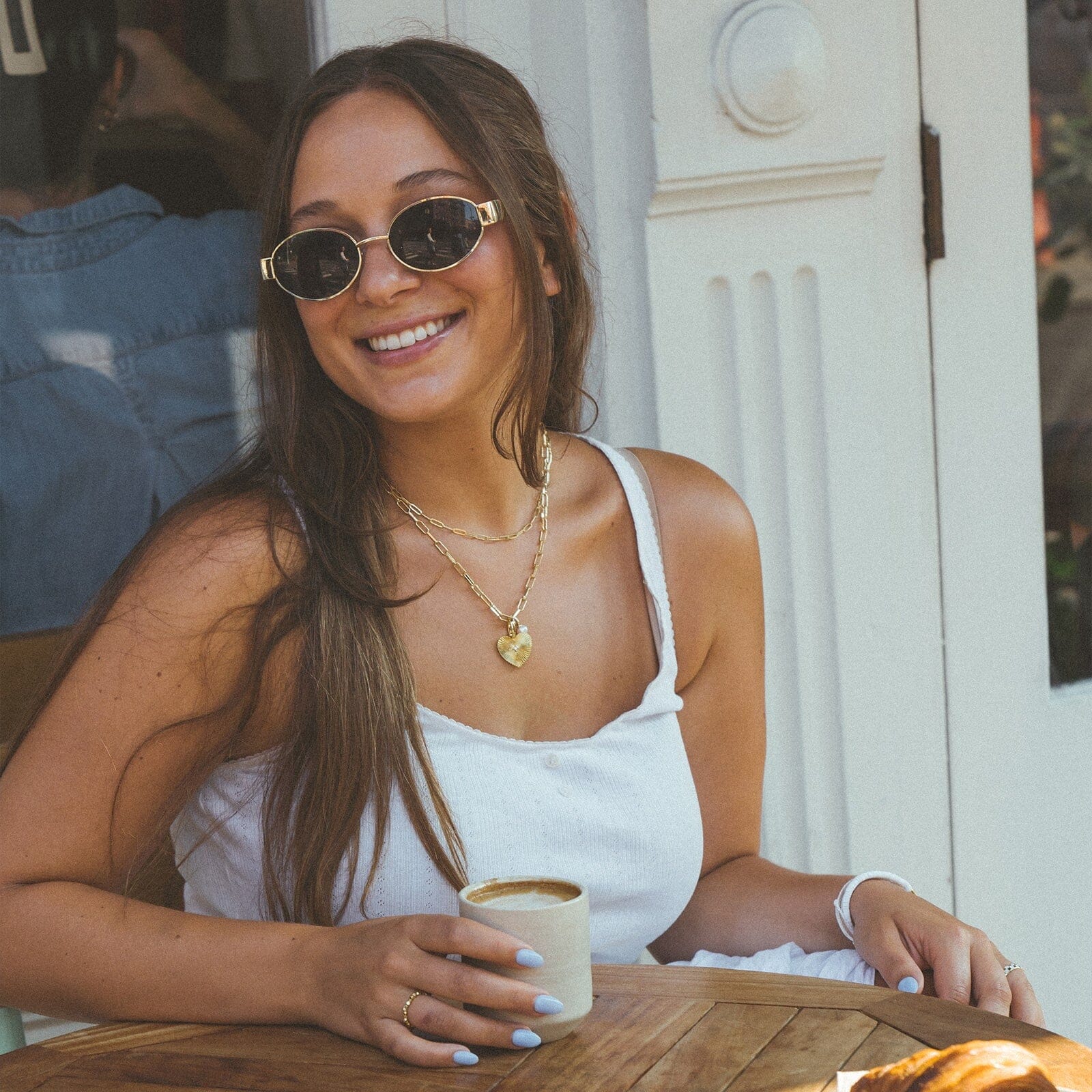 Harper Statement Heart Charm