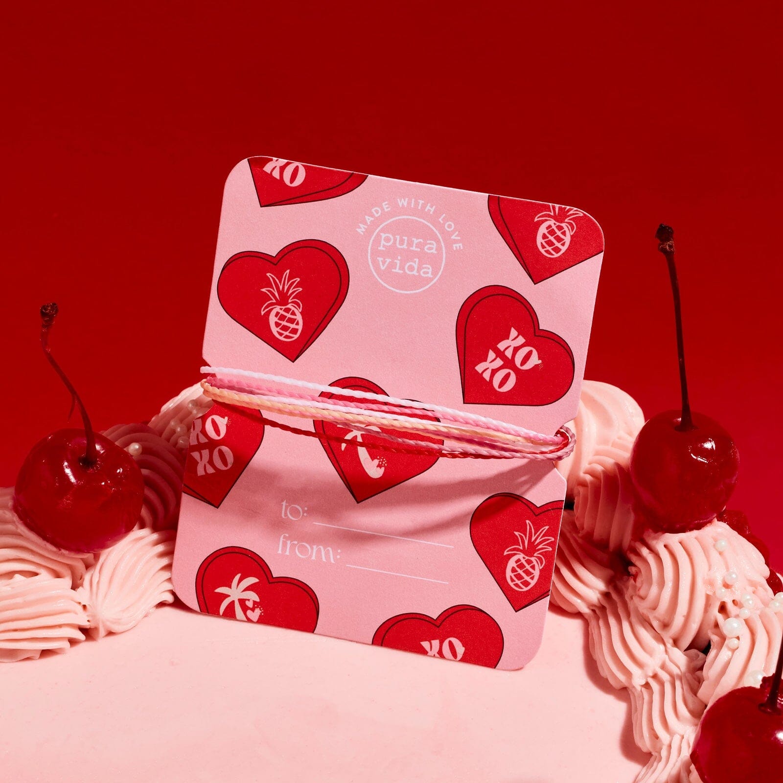 Love You More Bracelet with Card 5 Pack