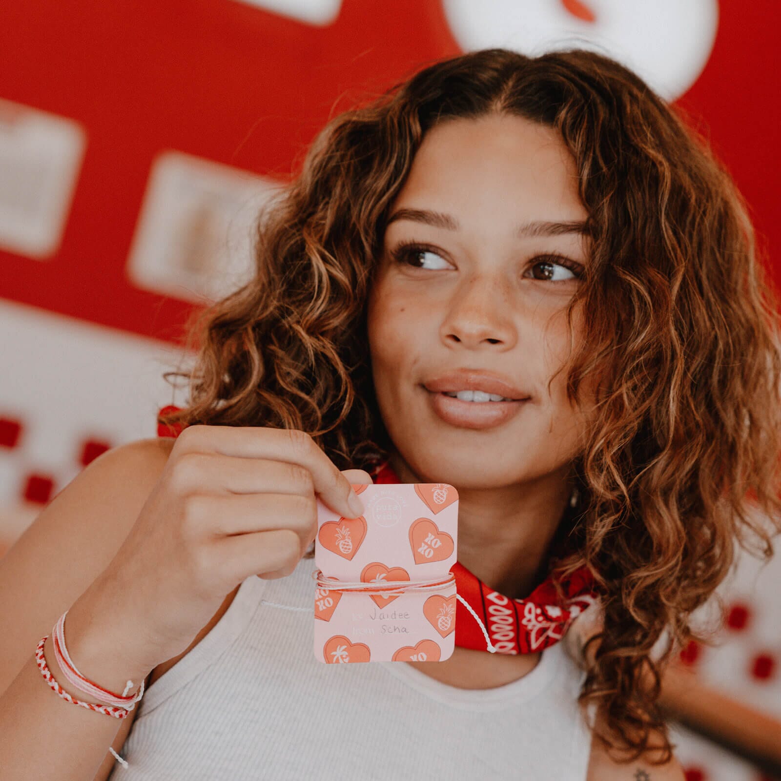 Love You More Bracelet with Card