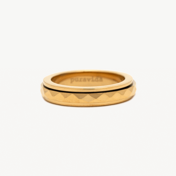 Diamond Cut Fidget Ring