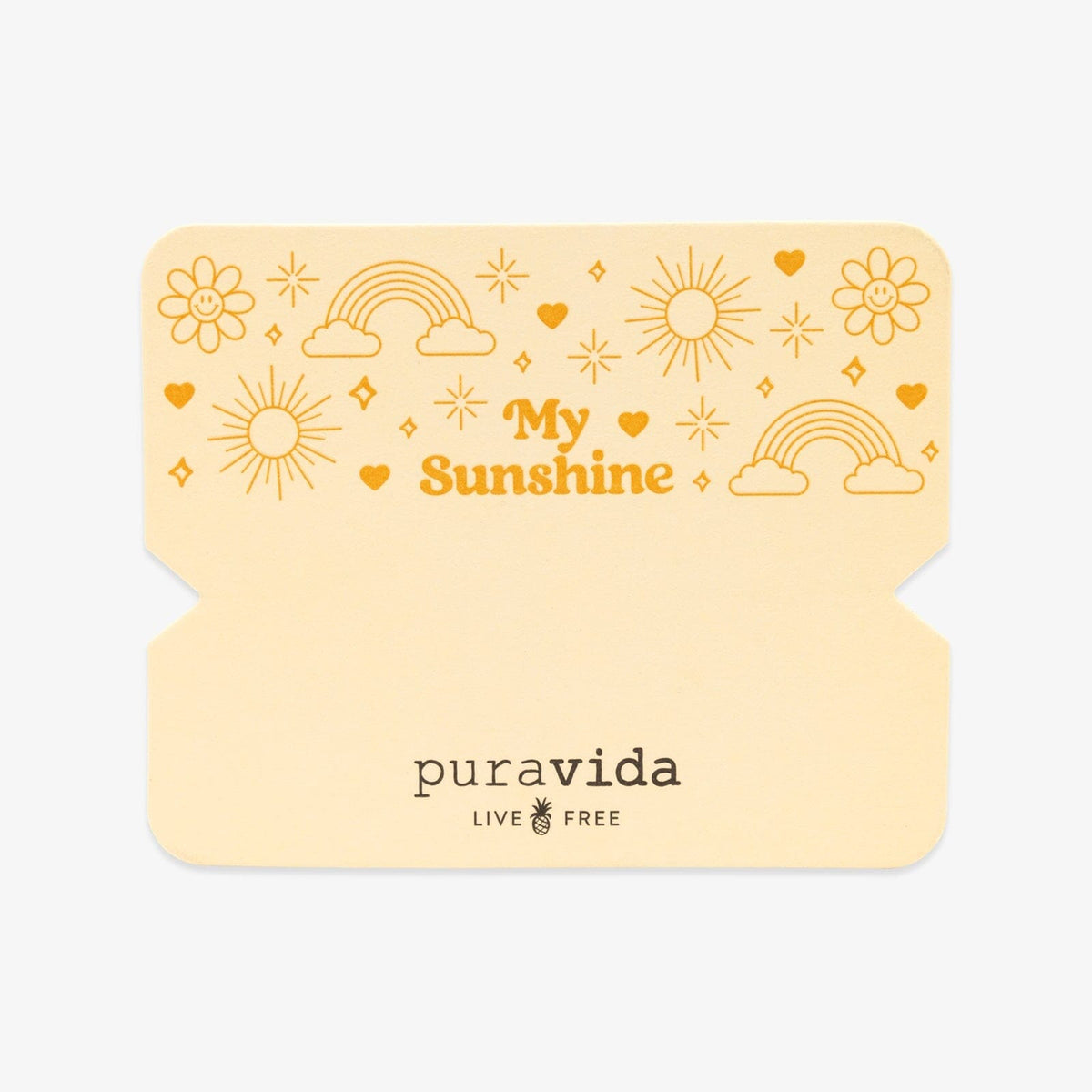 My Sunshine Bracelet Card