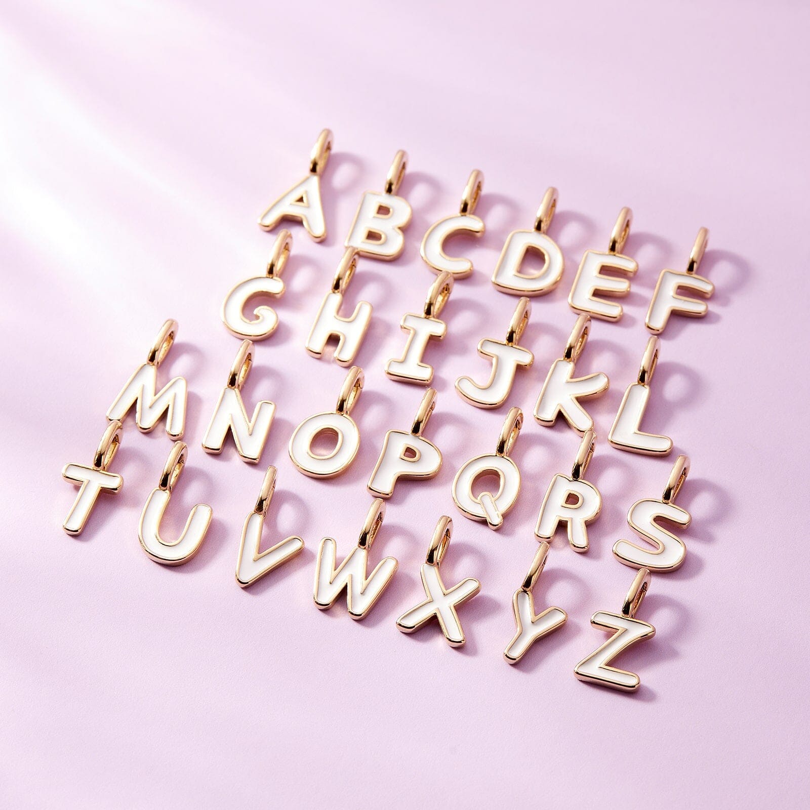 Harper Enamel Alphabet Charm