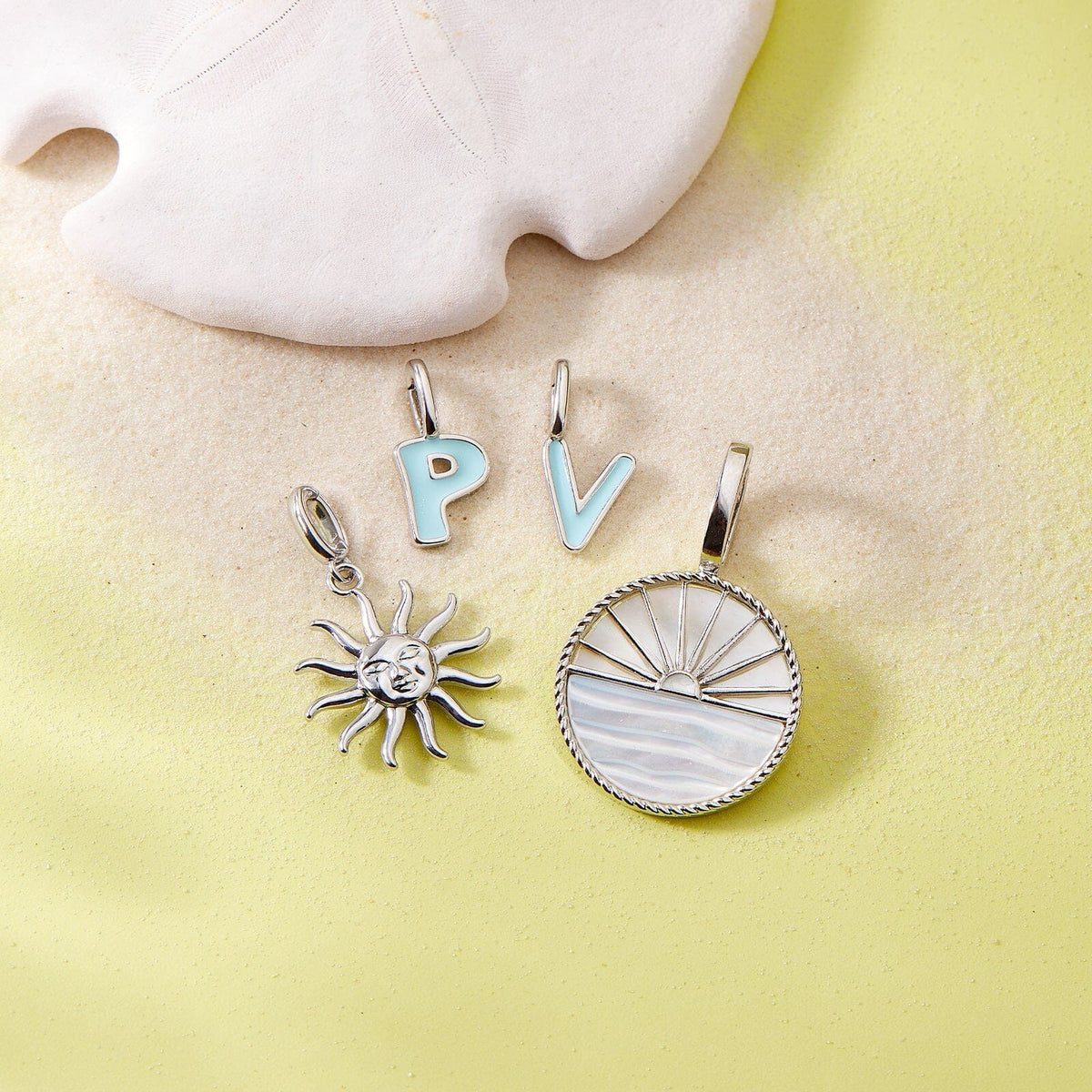 Harper Enamel Alphabet Charm