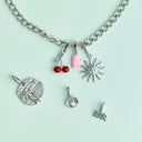 Harper Enamel Puffy Heart Charm