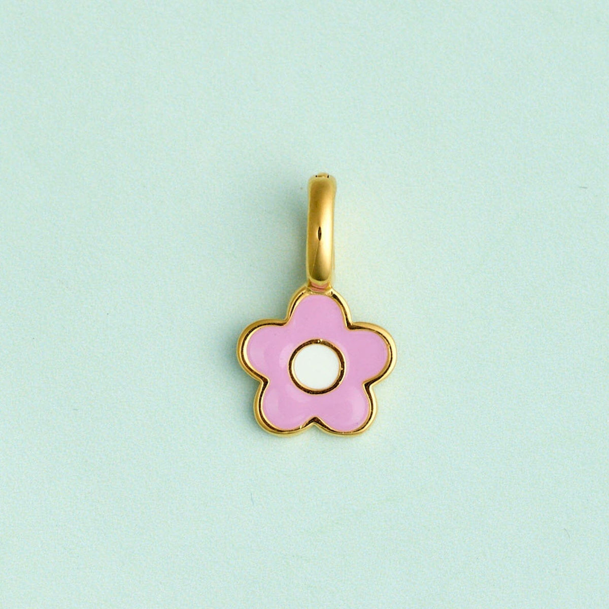 Harper Enamel Flower Charm