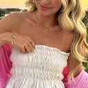 Harper Enamel Flower Charm