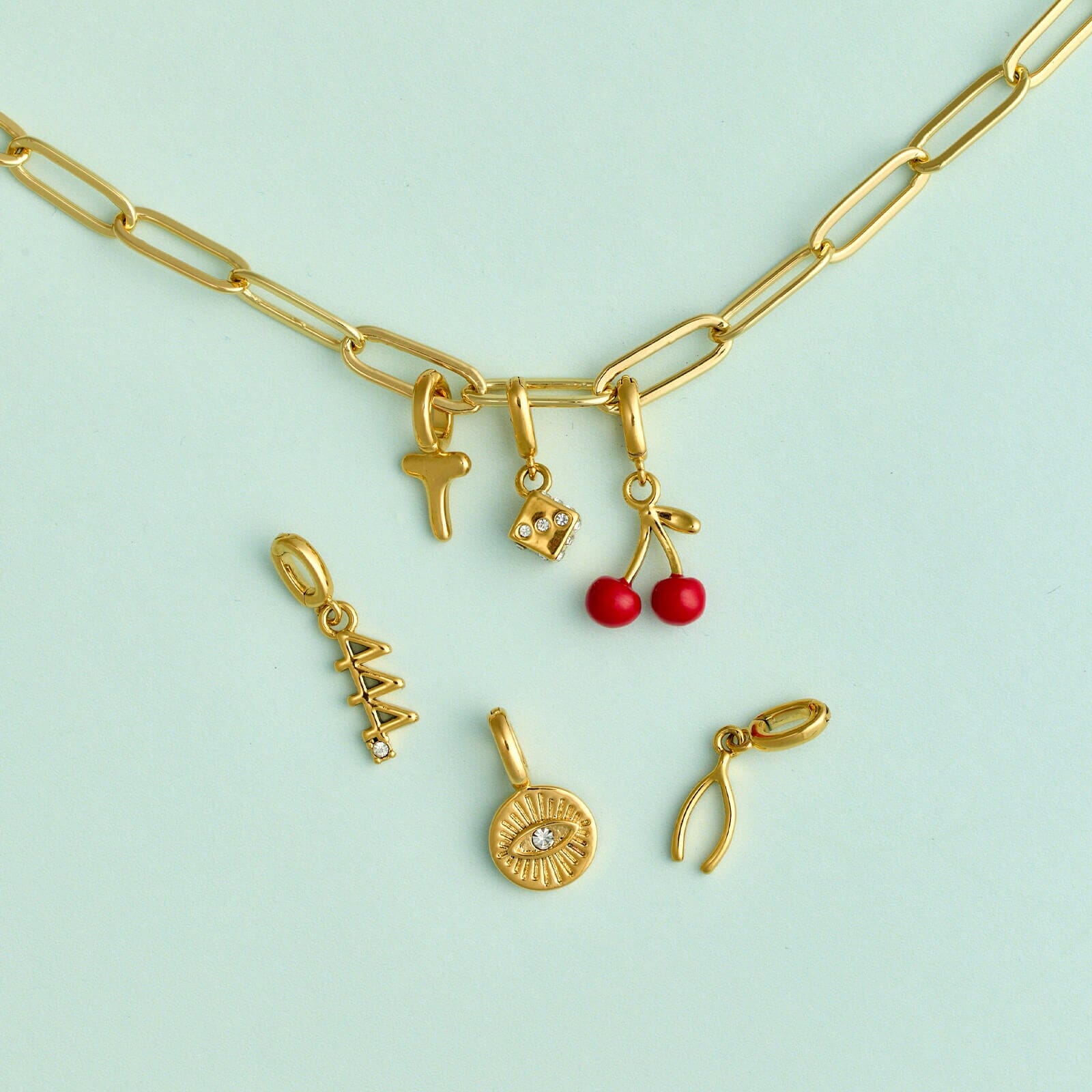 Harper Protective Eye Coin Charm