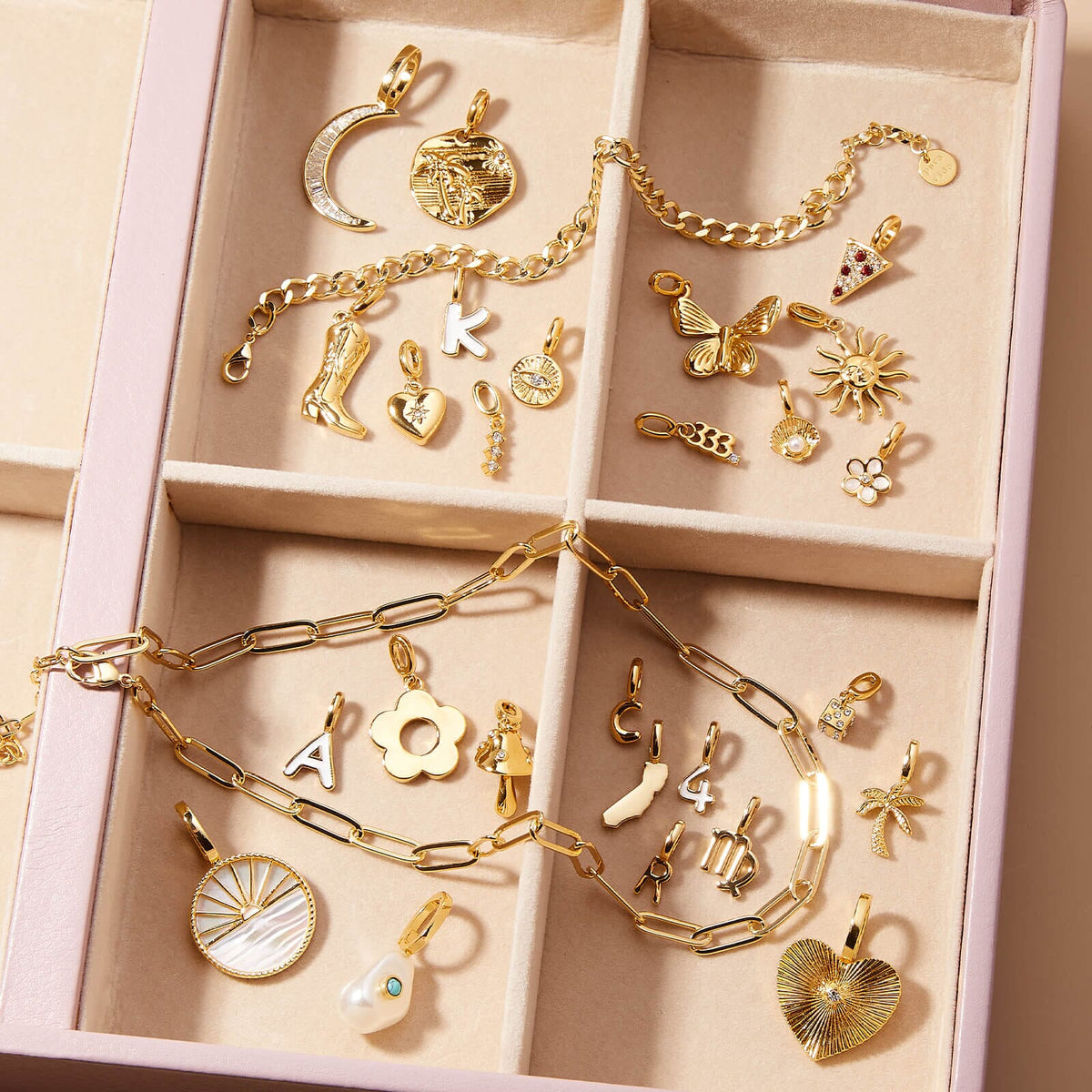 Harper Jeweled Mushroom Charm