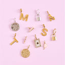 Harper Slanted Statement Alphabet Charm