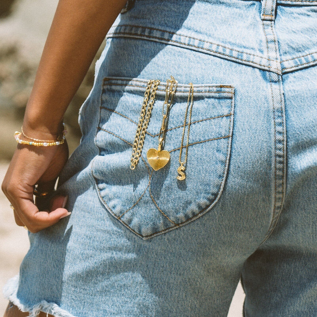 Initial Pendant Necklace