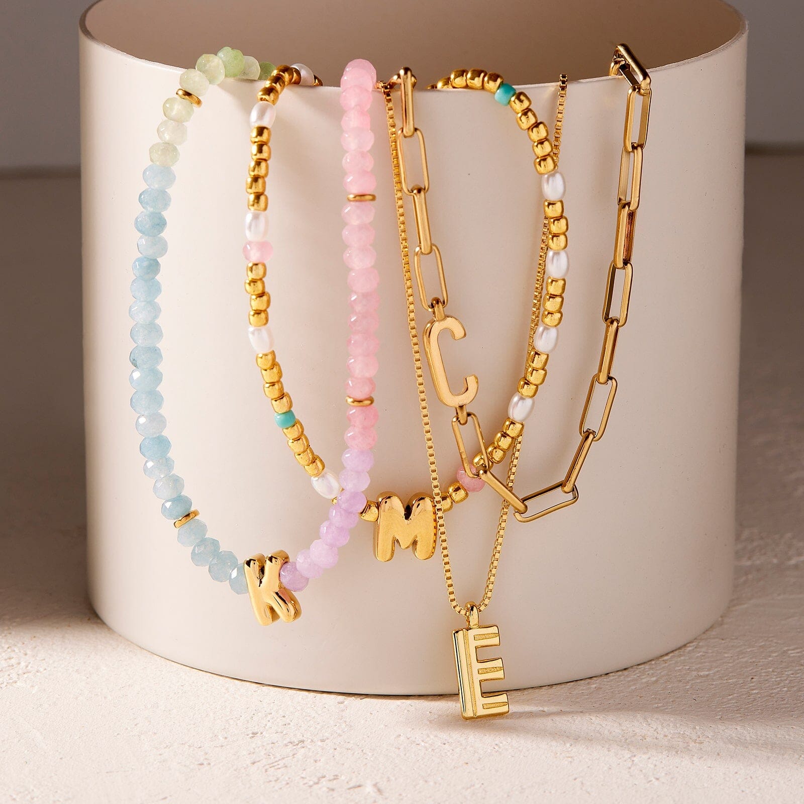 Initial Pendant Necklace