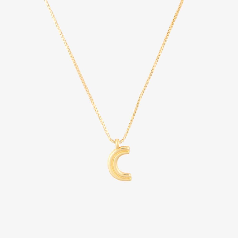 Initial Pendant Necklace