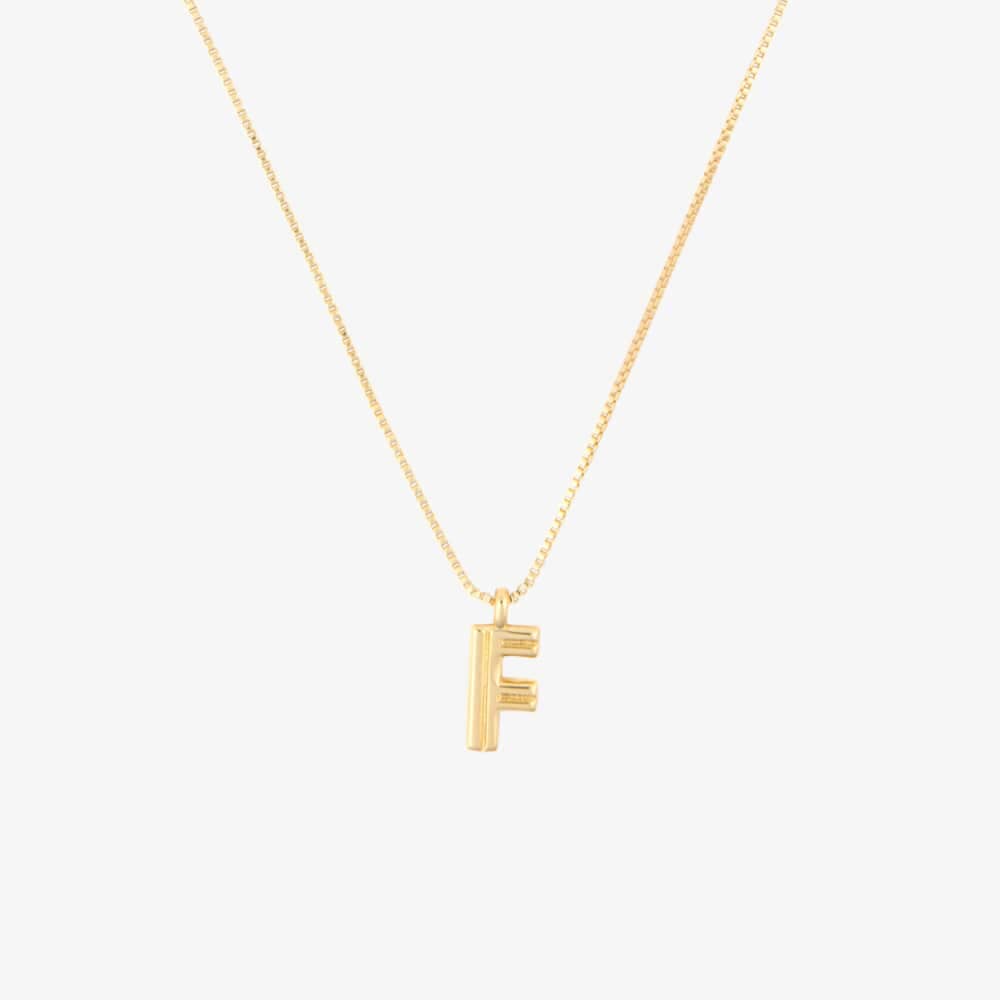 Initial Pendant Necklace